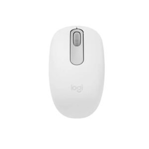 Logitech M196 Bluetooth Wireless Optical Mouse - Off White - Compact Ergonomic Design