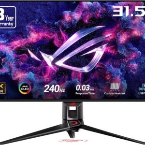 ASUS ROG Swift PG42UQ 42-inch 4K OLED Gaming Monitor with 138Hz Refresh Rate