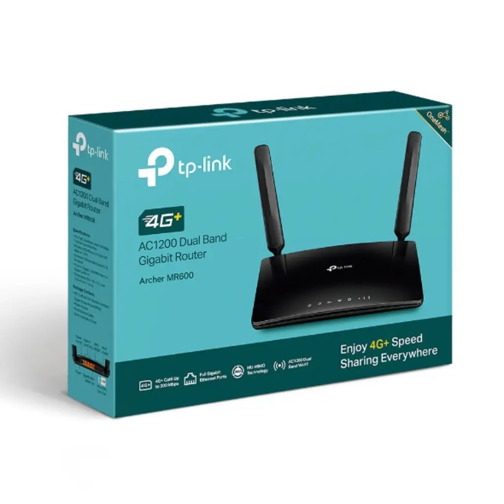 TP-Link Archer MR600 V3 4G+ Cat6 AC1200 Dual Band Gigabit Wireless Router