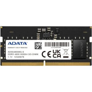 ADATA 8GB DDR5 4800MHz CL40 SO-DIMM Laptop Memory Module
