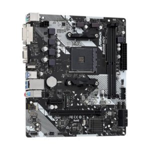 ASRock B450M-HDV R4.0 AMD B450 Socket AM4 DDR4 Micro ATX Motherboard