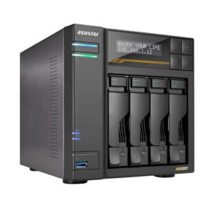 ASUSTOR AS6804T Lockerstor 4 Gen3 4-Bay Network Attached Storage (NAS) - Diskless