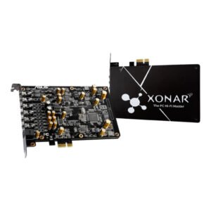 ASUS Xonar AE 7.1 Channel PCIe Gaming Sound Card with ESS DAC and 192kHz/24-bit Hi-Res Audio Support