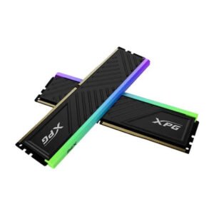 XPG SPECTRIX D35G RGB 32GB (2x16GB) DDR4 3200MHz CL16 Gaming Desktop Memory Kit - Black