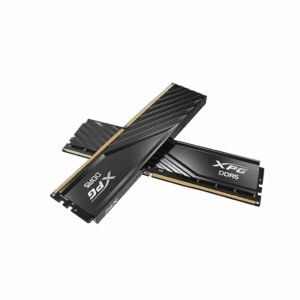 XPG LANCER BLADE 32GB (2x16GB) DDR5 6000MHz CL30 Low-Profile Desktop Memory Kit - Black, Intel XMP 3.0 & AMD EXPO Ready