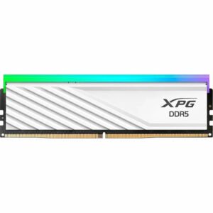 XPG LANCER BLADE RGB 16GB (1x16GB) DDR5 6000MHz CL30 Low-Profile Gaming Desktop RAM - White - Intel XMP 3.0 & AMD EXPO Ready