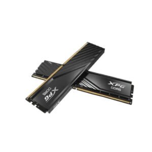 XPG LANCER BLADE 64GB (2x32GB) DDR5 6000MHz CL30 Low-Profile Desktop Memory Kit - Black (Intel XMP 3.0 & AMD EXPO Compatible)