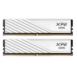 XPG LANCER BLADE 64GB (2x32GB) DDR5 6000MHz CL30 Low-Profile Desktop Memory Kit - White - Intel XMP 3.0 & AMD EXPO Ready