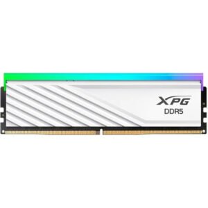 XPG Lancer Blade RGB 16GB (1x16GB) DDR5 6000MHz CL48 Desktop Gaming RAM - White
