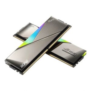 XPG LANCER ROG Certified 32GB (2x16GB) DDR5 6600MHz CL32 RGB Gaming Desktop RAM - Black