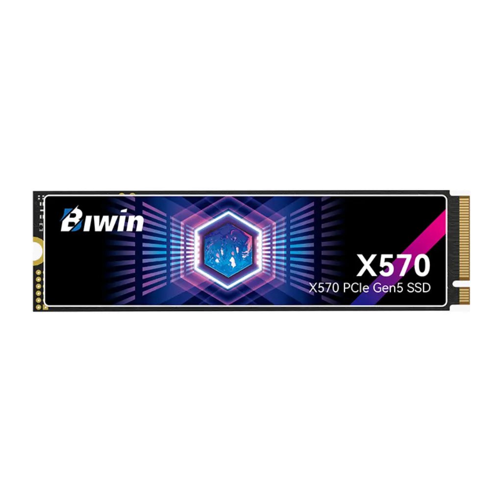 Biwin Black Opal X570 2TB PCIe Gen5 NVMe 2.0 High-Performance Internal Solid State Drive