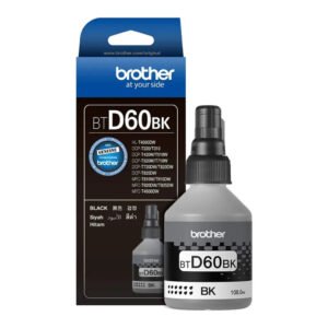 Brother BT-D60BK Ultra High Yield Black Ink Refill Bottle (108ml) for DCP-T and MFC-T Series Printers