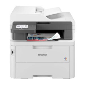 Brother MFC-L3760CDW Compact Digital Colour Laser Multifunction Printer with Duplex Printing, Wi-Fi, and Automatic Document Feeder