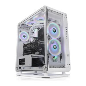 Thermaltake Core P6 Snow Edition ATX Mid Tower Tempered Glass Computer Case