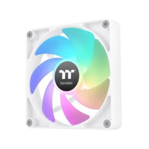 Thermaltake CT120 ARGB Sync 120mm PWM High-Performance CPU Cooling Fan - White (2-Pack)