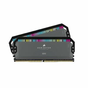 Corsair Dominator Platinum RGB 64GB (2x32GB) DDR5 6000MHz CL30 High-Performance Gaming Desktop Memory Kit