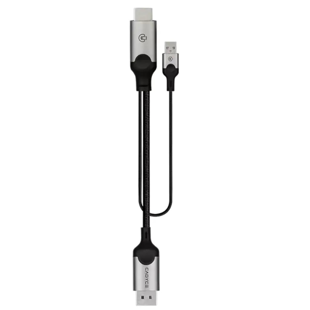 Cadyce 2-Meter HDMI to DisplayPort Adapter Cable, 4K at 60Hz with Audio Support