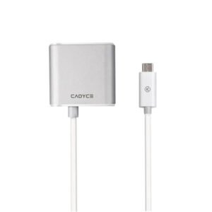 Cadyce CA-C3HDMI USB-C to HDMI 4K 60Hz Adapter with 100W Power Delivery and Audio Support