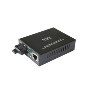 Cadyce CA-GSFC20 Gigabit Ethernet to Fiber Optic Media Converter, 20km Range