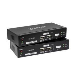 Cadyce CA-KE100 USB KVM Extender - 100M Range Over CAT5e/CAT6 with 1920x1200 Resolution Support