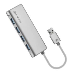 Cadyce CA-SS4H USB 3.0 4-Port SuperSpeed Hub with 5Gbps Data Transfer Rate
