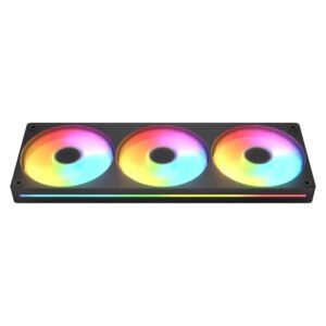 Cougar Unity 360mm ARGB Reverse Blade PWM Case Fan - Black Single Frame