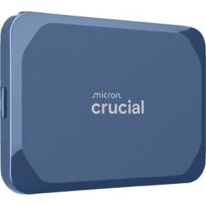 Crucial X10 6TB Portable SSD, USB 3.2 Gen 2 Type-C External Solid State Drive - Blue