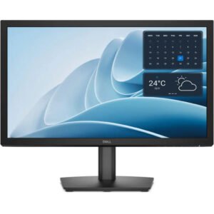 Dell Pro E2026H 20-inch HD+ Anti-Glare Monitor with 100Hz Refresh Rate, 5ms Response Time, and HDMI/DP/VGA Connectivity