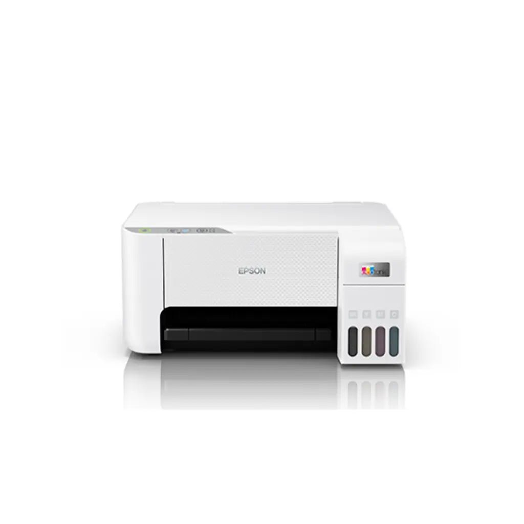Epson EcoTank L3216 A4 All-in-One Ink Tank Printer with Print, Copy, and Scan Functionality - White