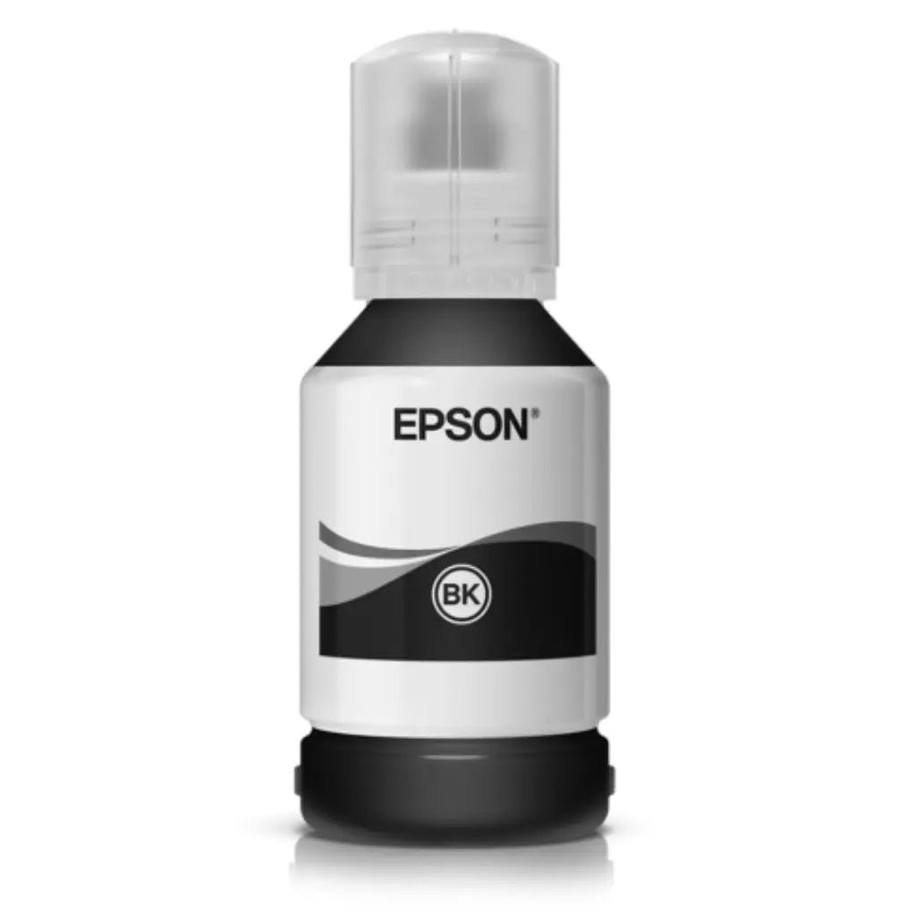 Epson T03Q Black Ink Bottle (120ml) - High Yield 6000 Pages for EcoTank Printers (C13T03Q198)