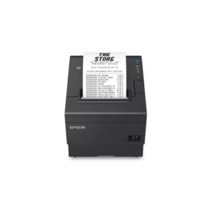 Epson TM-T88VII Thermal POS Receipt Printer with USB, Serial, and Ethernet Connectivity