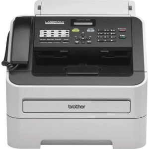 Brother FAX-2840 High-Speed Monochrome Laser Fax Machine with Integrated Copier and Telephone