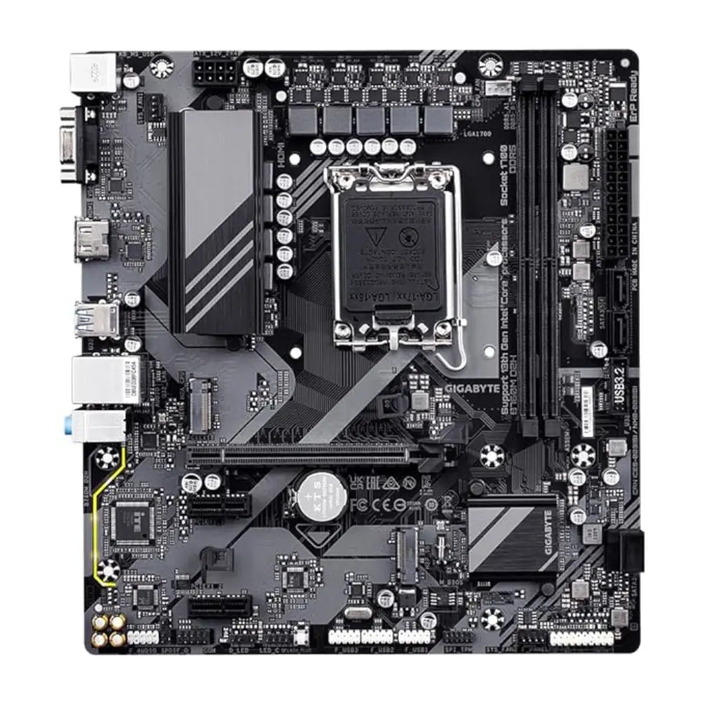 Gigabyte B760M D2H Intel B760 LGA1700 DDR5 Micro-ATX Motherboard for 12th/13th/14th Gen Intel Core Processors