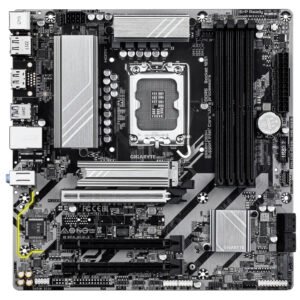 Gigabyte B860M DS3H Intel B860 LGA1851 DDR5 Micro-ATX Motherboard for Intel Core Processors