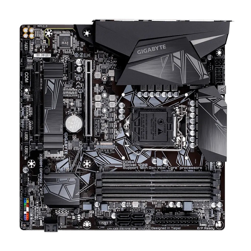 Gigabyte Z490M Gaming X Intel Z490 LGA1200 DDR4 Micro-ATX Motherboard for 10th and 11th Gen Intel Core Processors