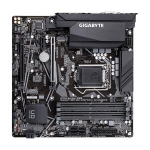 Gigabyte Z490M Intel Z490 LGA1200 DDR4 Micro-ATX Motherboard for 10th and 11th Gen Intel Core Processors