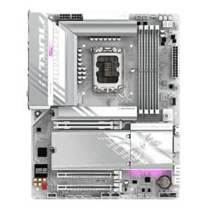 Gigabyte Z890 AORUS ELITE WI-FI 7 ICE Intel Z890 LGA1851 DDR5 ATX Motherboard - Premium Gaming Edition