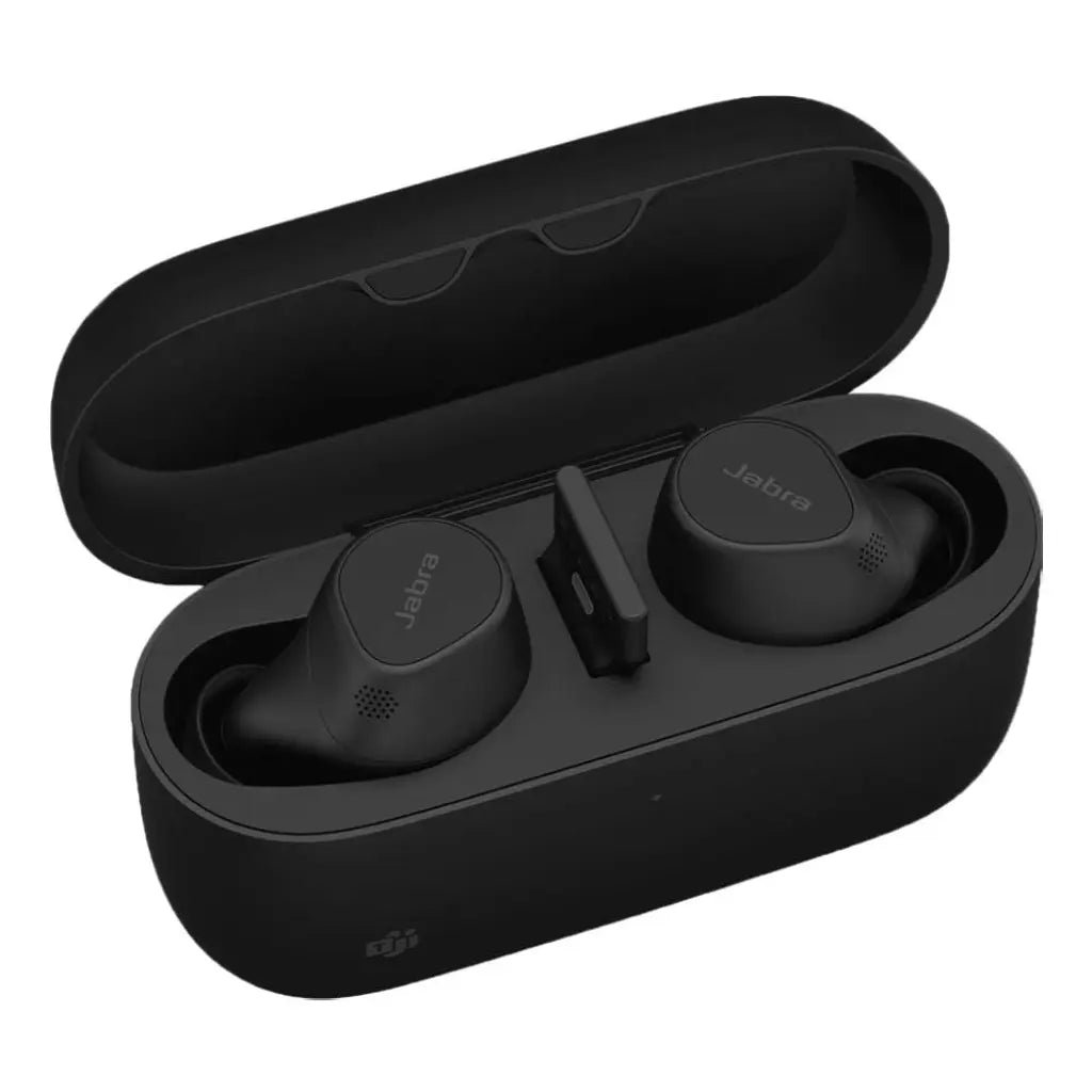 Jabra Evolve2 Buds USB-A UC Certified True Wireless Noise-Canceling Earbuds