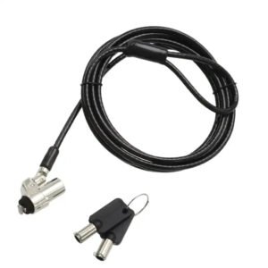 Lapcare LKL-9294 T-Slot Security Laptop Key Lock with 1.8M Cable and Tubular Key