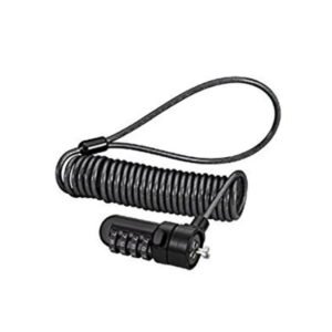 Lapcare 1.8m Coiled Cable Notebook Combination Security Lock