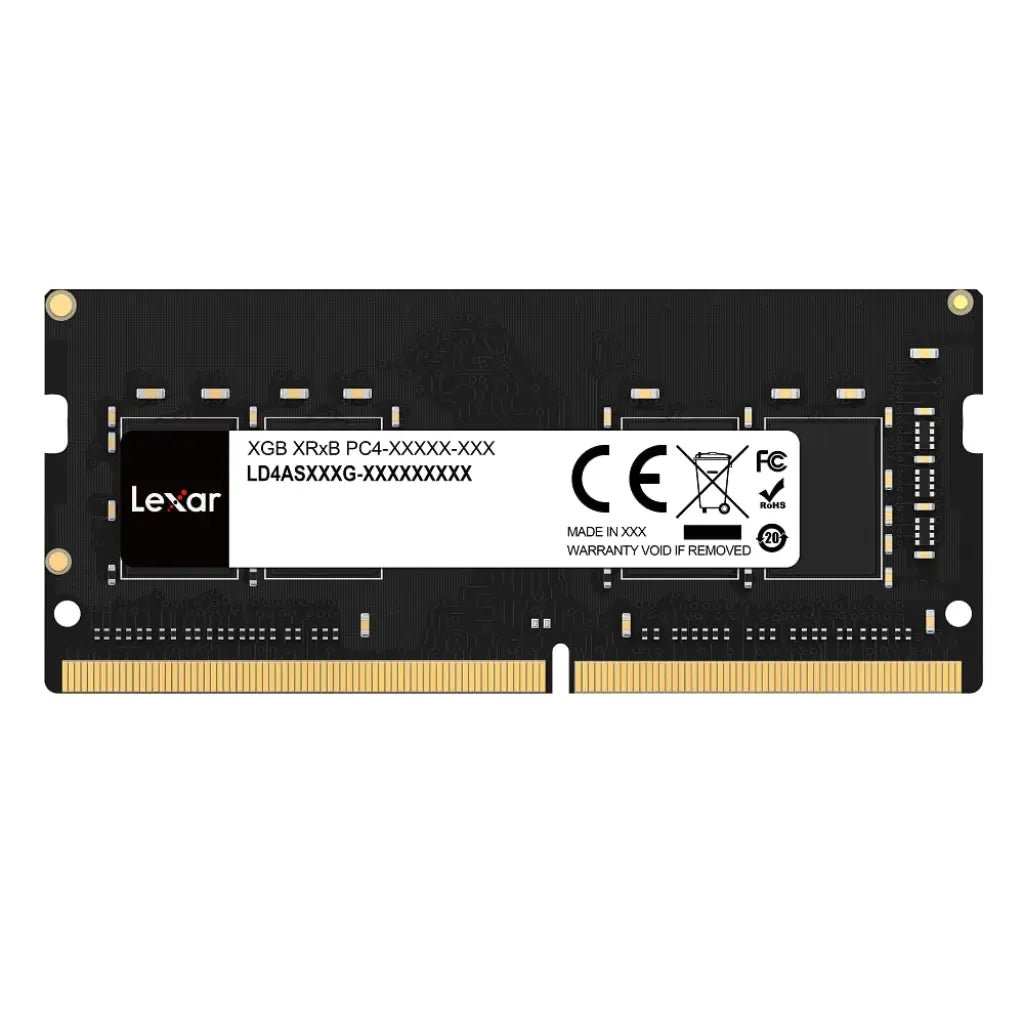 Lexar 32GB DDR4 3200MHz CL22 260-Pin SODIMM Laptop Memory Module