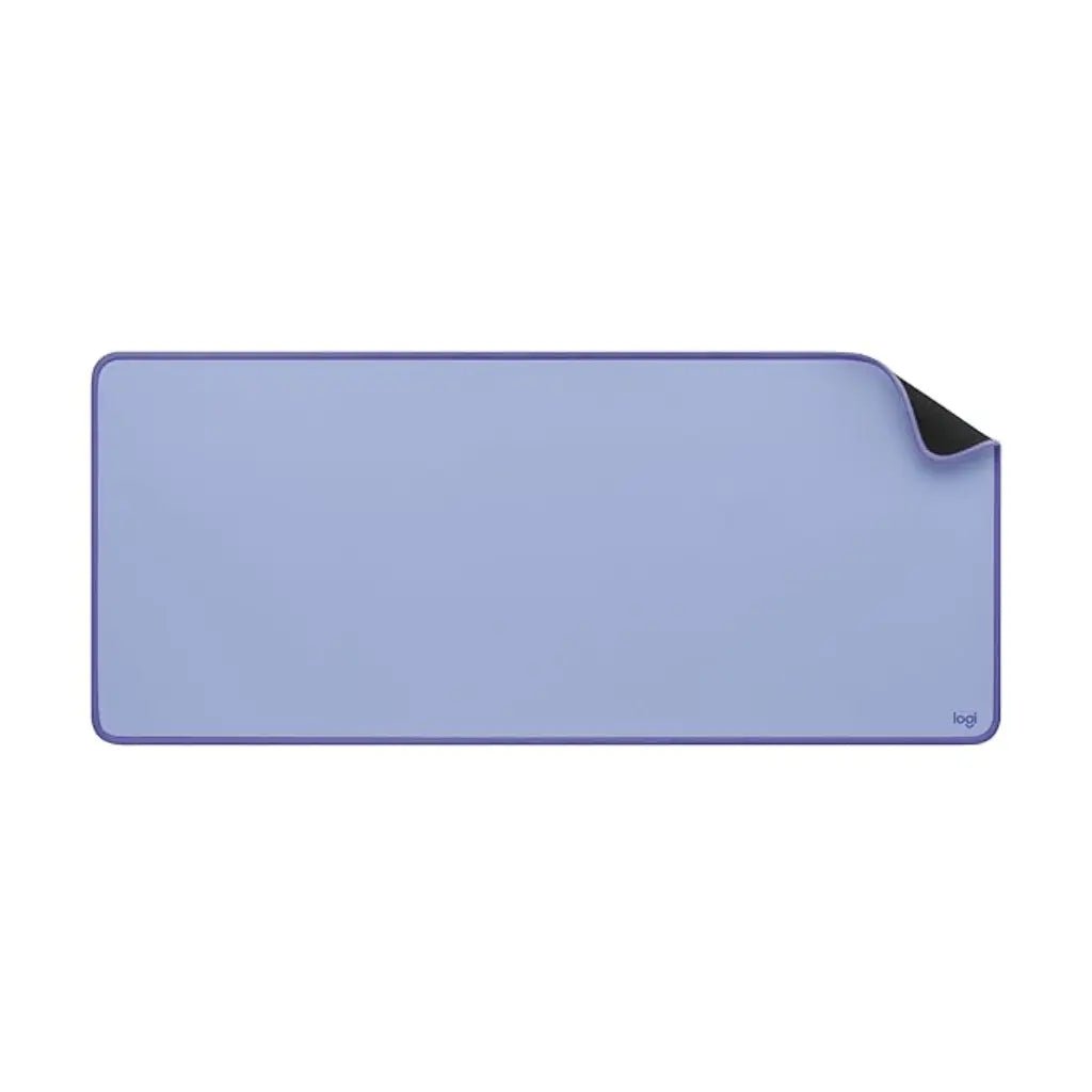 Logitech Studio Series Desk Mat - Spill-Resistant, Anti-Slip Soft Fabric Surface - Lilac