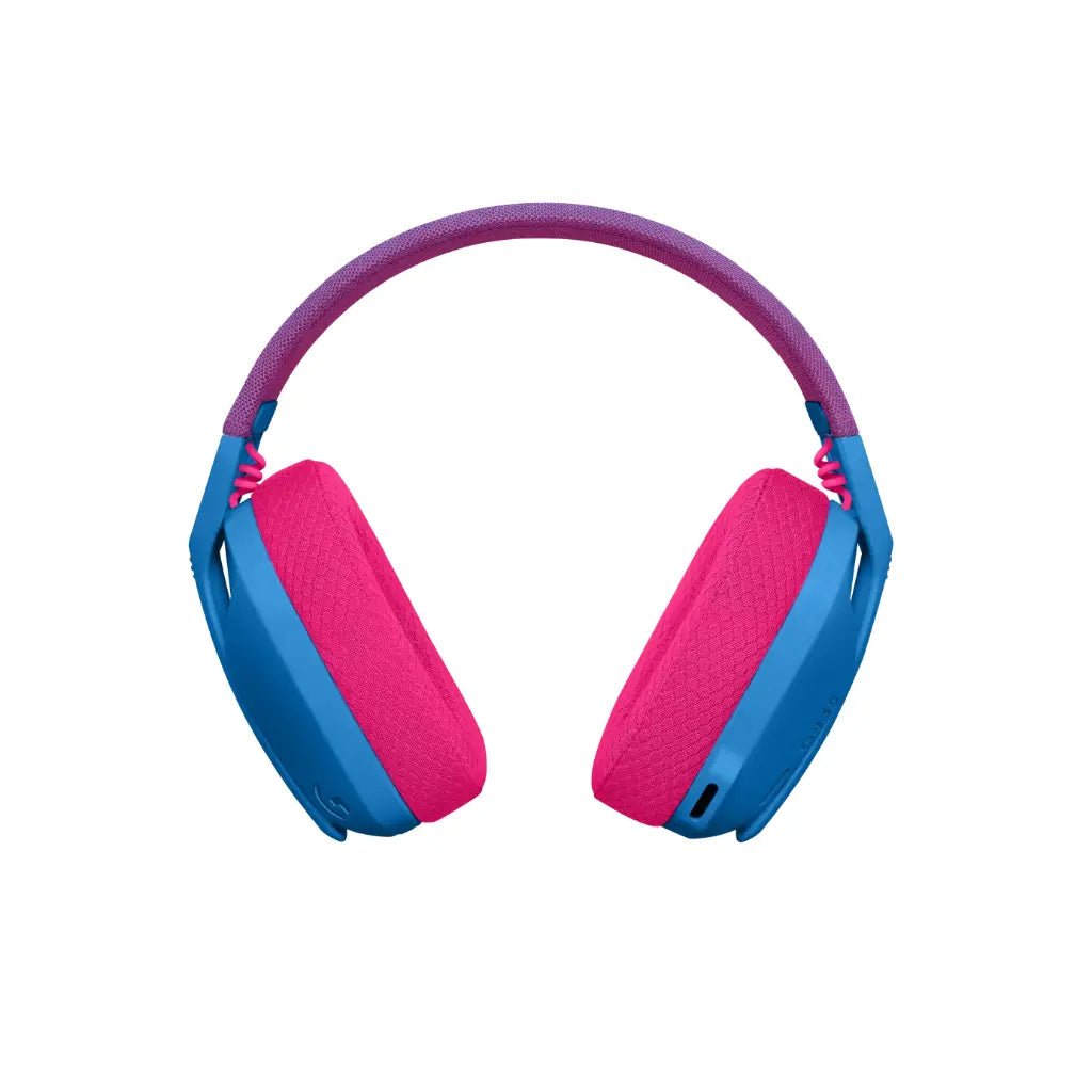 Logitech G435 LIGHTSPEED Wireless and Bluetooth Gaming Headset with 18-Hour Battery Life - Blue and Raspberry