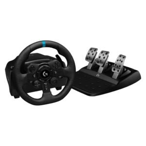 Logitech G923 TRUEFORCE Sim Racing Wheel and Pedals for PlayStation, PC, and Xbox