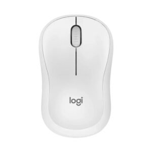 Logitech M240 Silent Bluetooth Wireless Mouse - Off White, Compact Ergonomic Design