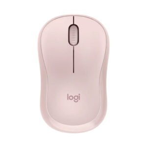 Logitech M240 Silent Bluetooth Wireless Mouse - Rose Pink Compact Ergonomic Design