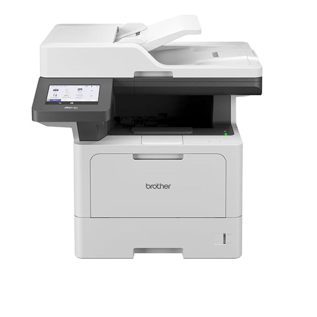 Brother MFC-L5915DW Monochrome Laser Multifunction Printer with Duplex, ADF, WiFi, and LAN Connectivity