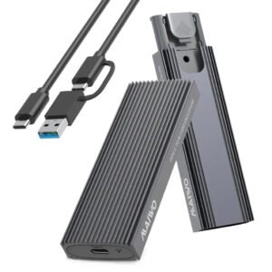 MAIWO K1691 USB-C 3.1 Gen2 Tool-Free M.2 NVMe and SATA SSD External Enclosure Adapter