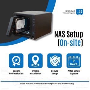 Professional Onsite NAS Installation and Business-Ready Configuration Service