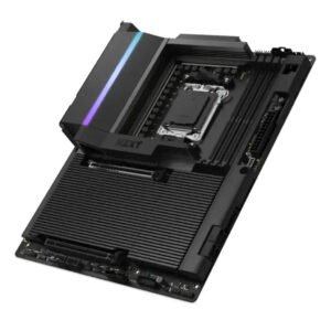 NZXT N9 X870E ATX DDR5 Wi-Fi 7 Full Cover RGB Gaming Motherboard for AMD Ryzen Processors
